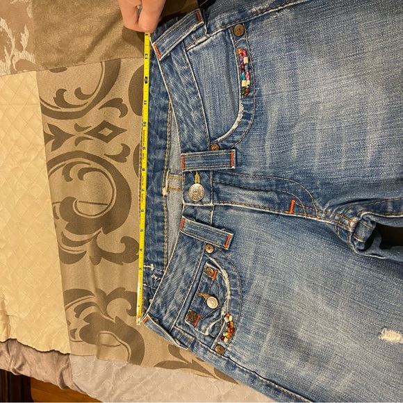 TRUE RELIGION CAPRI JEANS - Picture 11 of 13